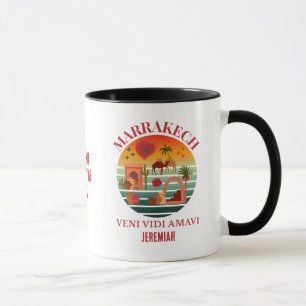 Mug Maroc Vacances du groupe Veni Vidi Amavi MARAKKESH