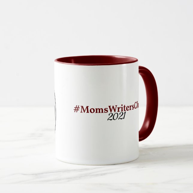 Mug Maroon/maroon 11oz (Devant droit)