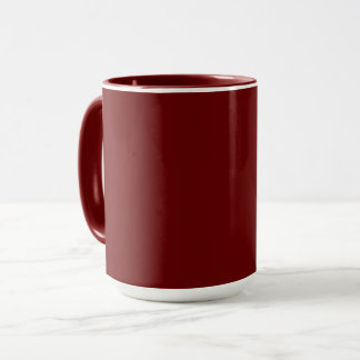 Mug Maroon-maroon simply elegant 