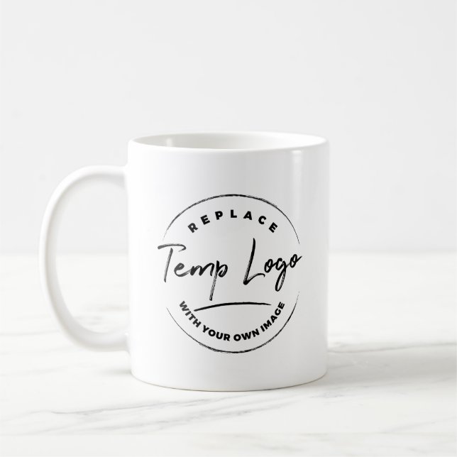 Mug Marque avec votre logo ou image d'entreprise (Gauche)
