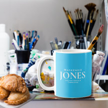 Marque personnelle Logo d'affaires moderne Turquoi