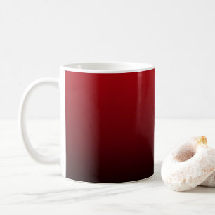 Mug marsala abstraite minimaliste marsala rouge bordea