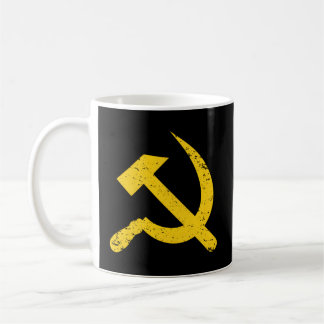 Mug Marteau Et Faucille Du Drapeau Communiste De L'Uni