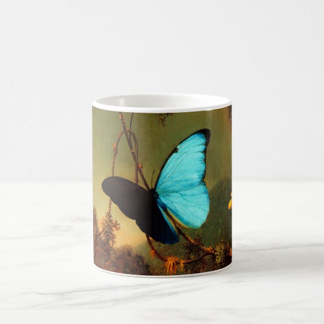 Mug Martin Johnson Heade Blue Morpho Butterfly (Centre)