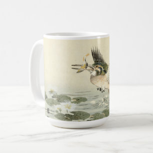 Mug Martin-pêcheur vers 1893 par l'artiste japonais Ko