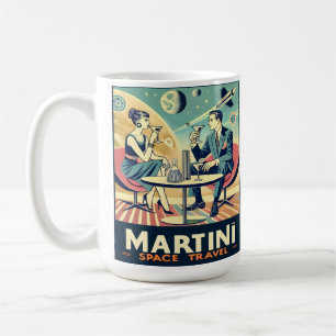 Mug Martini Space Travel Affiches de l'équipage de con