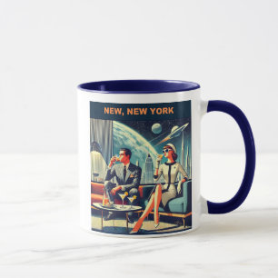 Mug Martini Space Travel Affiches New York