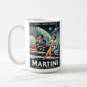 Mug Martini Space Travel Affiches New York