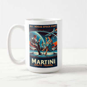 Mug Martini Space Travel Poster Rogue Space Port