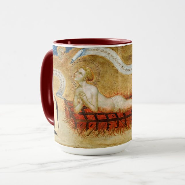 Mug Martyre du Saint-Laurent, avec deux religieuses (M (Devant gauche)