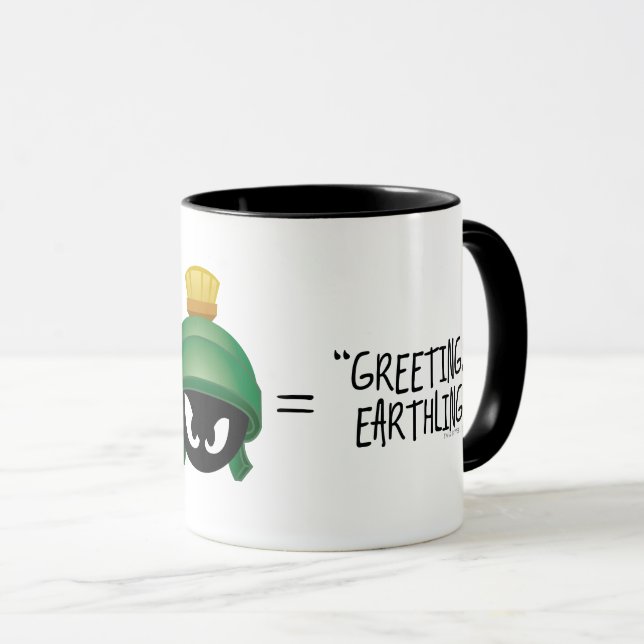 Mug MARVIN L'équation Emoji MARTIAN™ (Devant droit)