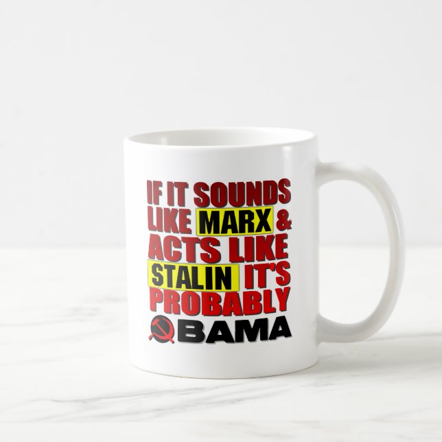 Mug Marx, Stalin ? Obama ! (Droite)