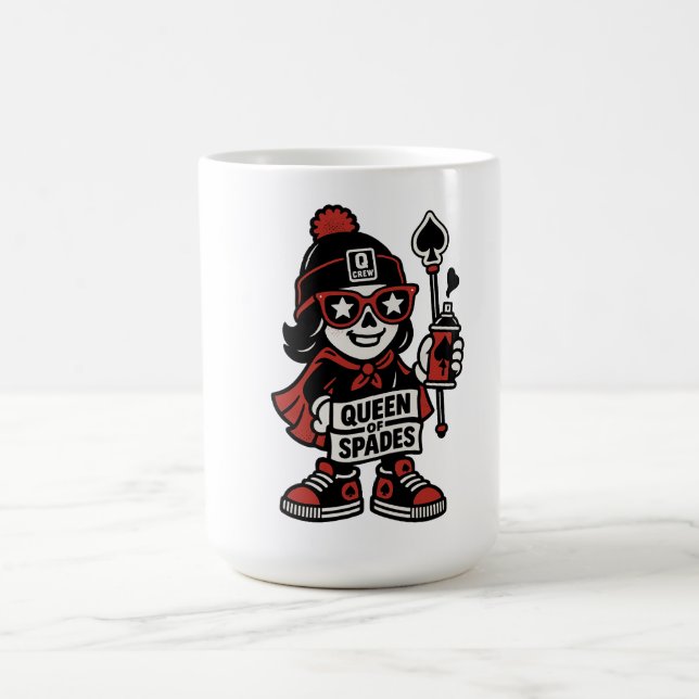 Mug Mascotte de rue Queen of Spades — Pro Grind Editio (Centre)