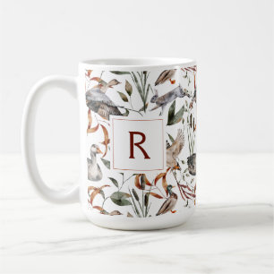 Mug Masculine Chasseur de canard Chute Liquide Monogra