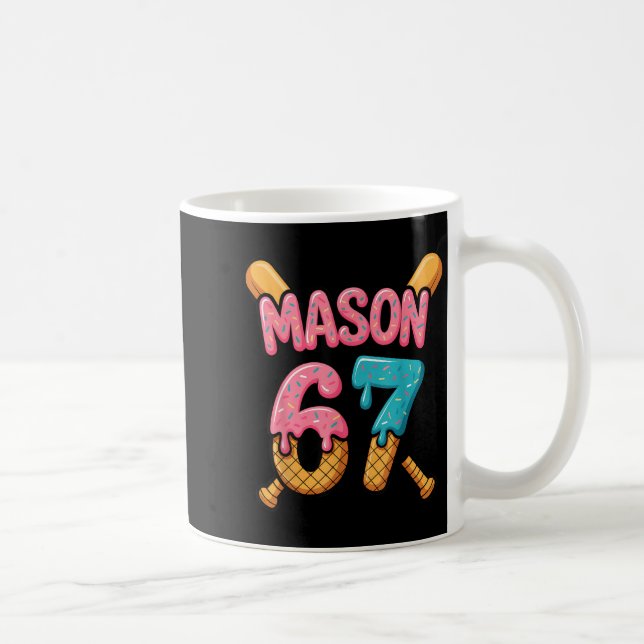 Mug Mason 67 Ice Cream Drip Baseball  (Droite)