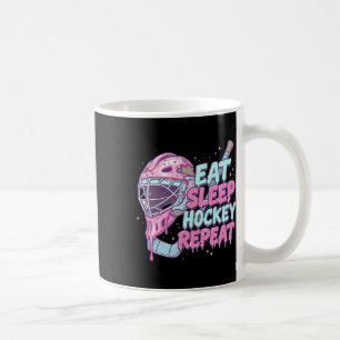 Mug Masque de gardien de but de hockey à gouttes de gl