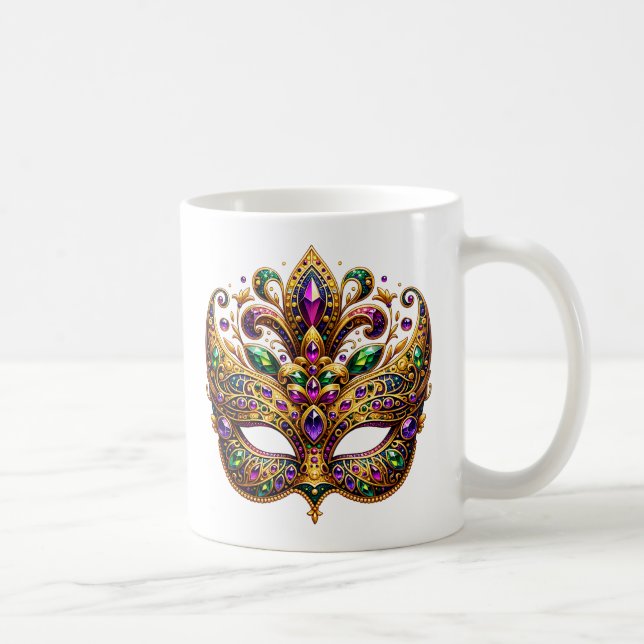 Mug Masque de Mardi Gras  (Droite)