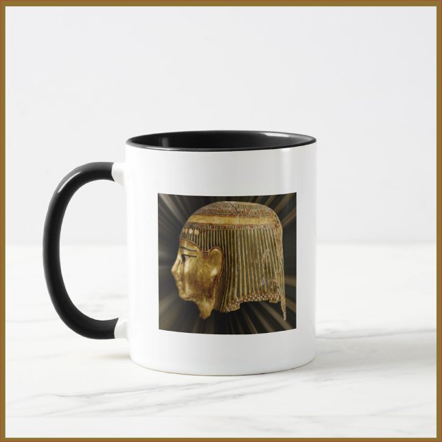 Mug Masque noir et or égyptien antique (Créateur téléchargé)
