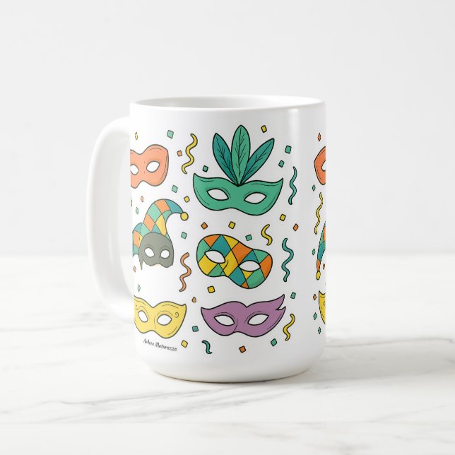 Mug Masques Volants (Devant gauche)