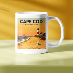 Mug Massachusetts de Cape Cod vintage