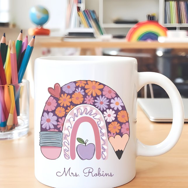 Mug Masse personnalisée de l'enseignant, appréciation  (Créateur téléchargé)