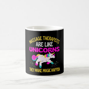 Mug Massothérapeute Unicorn, Physio de licorne magique