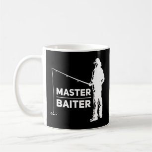 Mug Master Baiter pour pêcheur ou pêcheur T-Shi
