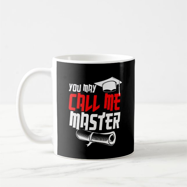 Mug Master Diplôme Cadeau de Graduation 2022 MSW MBA  (Gauche)