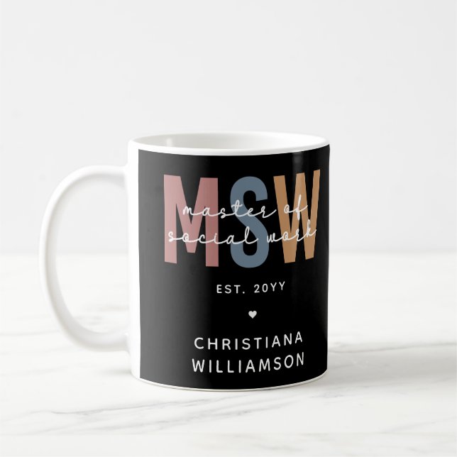 Mug Master en travail social en MSW (Gauche)