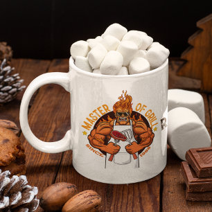Mug Master Fête des pères grill Cadeau BBQ Chef Papa