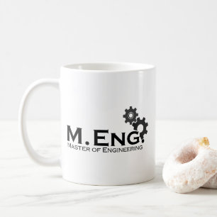 Mug Master of Engineering avec roue dentée