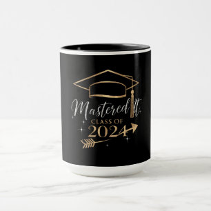 Mug Mastered It Class of 2024 Graduation Cadfts for He
