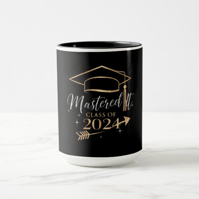 Mug Mastered It Class of 2024 Graduation Cadfts for He (Centre)