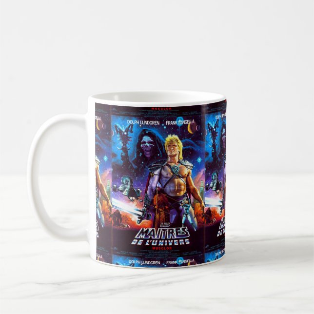Mug Masters Of The Universe 80s Movie He Man Scifi (Gauche)