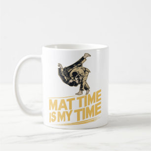 Mug Mat Time est mon temps Jiu Jitsu Mat Mastercard BJ
