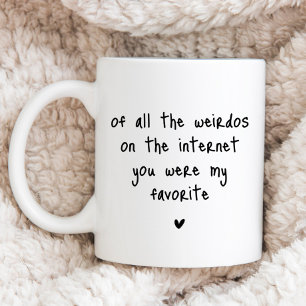 Mug Match Rencontres en ligne Amusante petite amie