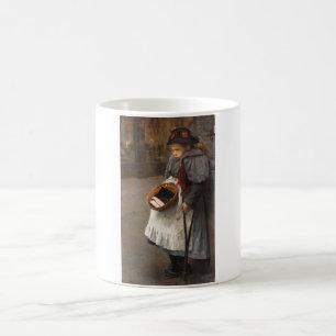 Mug Matchstick Girl pauvre rue Urchin Pauvreté urbaine