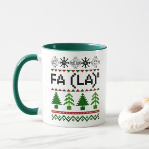Mug Math Fa La - Christmas Carol Ugly Sweat Style