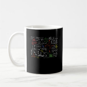Mug Math Formes de l'enseignant Feuille de Cool Geek N