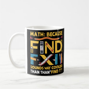 Mug Math : Parce Que Trouver X Sons De Façon Glacière 