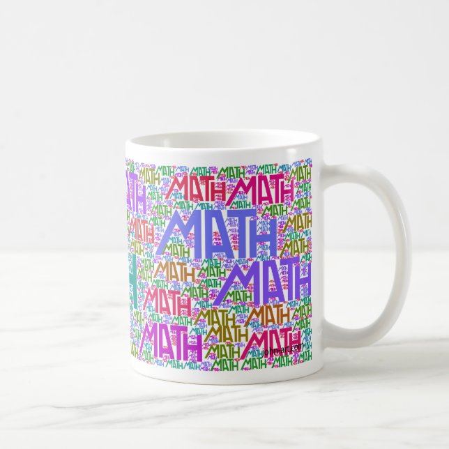 Mug mathématiques (Droite)