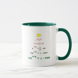 Mug Maths de Noël