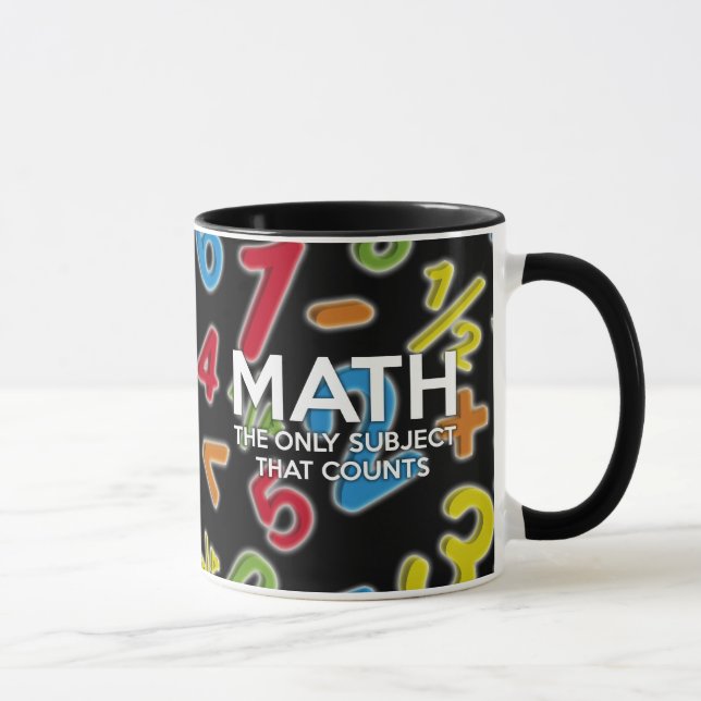 Mug Maths. Le seul sujet qui compte (Droite)