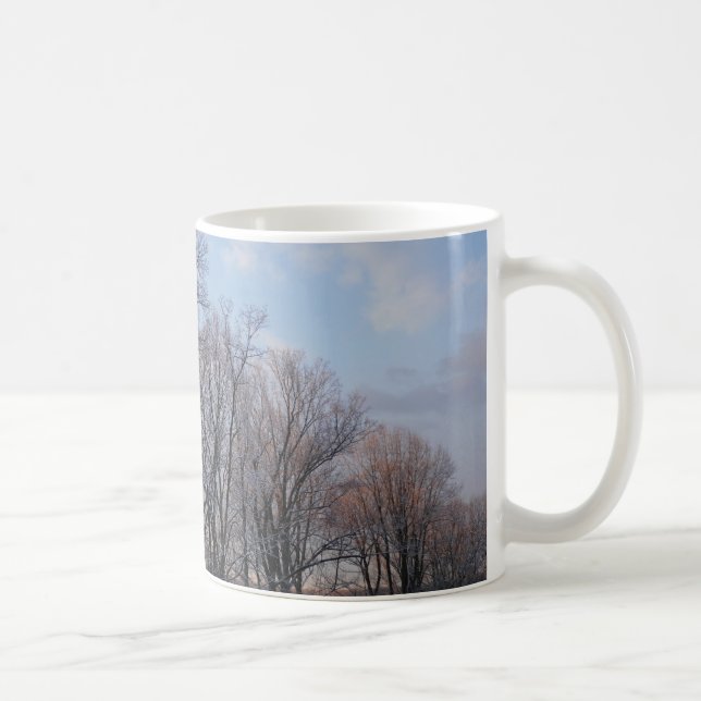Mug Matin d'hiver III Paysage naturel (Droite)