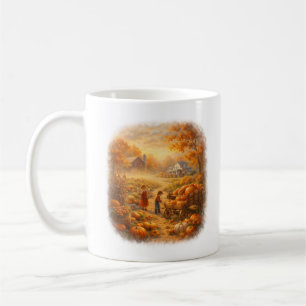 Mug Matinée au jardin de citrouilles – Ferme de la réc