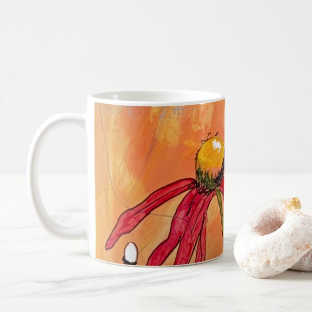 Mug Matinée de fleurs sauvages (Avec donut)