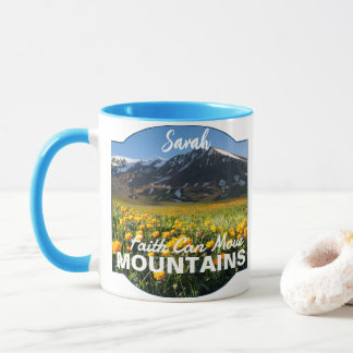 Mug Matthieu 17:20 La foi peut déplacer les montagnes
