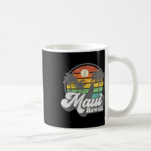 Mug Maui Hawaï Vintage Plage Hawaïenne Surf 70's Su