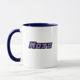 Mug Mauve et blanc