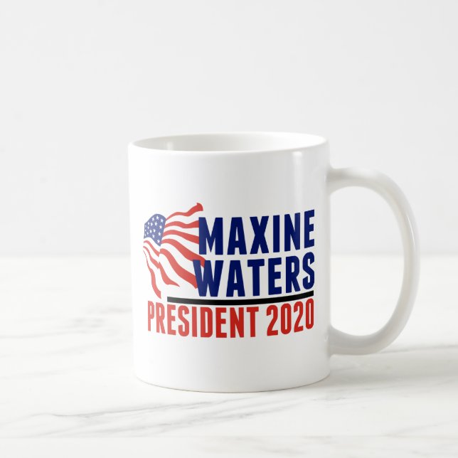 Mug Maxine Waters pour le président 2020 (Droite)